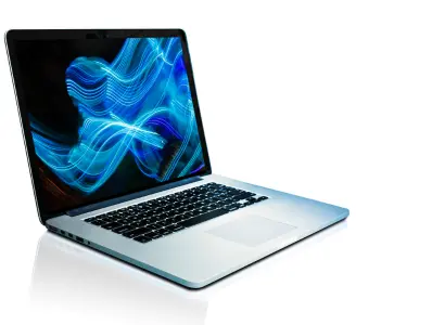 second hand hp laptop on white background-color calicut